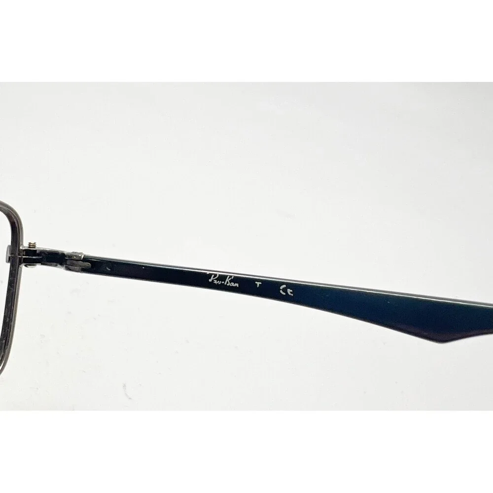 Ray-Ban RB 6211 2502 Eyeglasses Metal Frame Rectangular Men Glasses 53-17-140